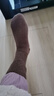猫人女士袜子女秋冬【100%纯棉】中长筒袜抑菌防臭吸汗加厚袜子女6双 实拍图