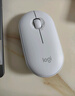 罗技（Logitech）LOGITECH PEBBLE鼠标 无线蓝牙鼠标 办公静音鼠标 女性鼠标对称鼠标 鹅卵石造型 米白色 实拍图