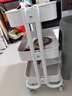 宜家（IKEA）拉斯克家居小推车三层置物架移动茶水桌客厅咖啡桌厨房储物收纳架 【升级款】白色小号 28*38*61cm 实拍图