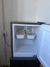 HYUNDAI（韩国现代）小冰箱迷你小型家用冷藏冷冻宿舍出租房办公室双开门二门电冰箱节能省电 118L灰【行业爆款+省电轻音】 实拍图