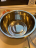 美厨（maxcook）304不锈钢盆筛五件套 30cm加大加厚洗菜盆沙拉盆 味斗套装MCWA797 实拍图