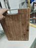 双枪乌金檀菜板 百年龄整木砧案板家用切菜食品抗菌防霉实木40*27*2.5 实拍图