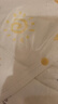 童泰新生婴儿衣服连体衣夹棉秋冬季0-6月初生宝宝纯棉加厚哈衣爬服 黄色暖阳 66cm (建议3-6个月身高60-68cm) 实拍图