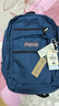 JANSPORT杰斯伯双肩包电脑包男背包书包女大学生包 47JK003 深蓝色 实拍图