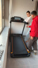 佑美【健身房同款】A8跑步机家庭用降噪爬坡登山机折叠大型健身房器材 15.6吋彩屏单功能-73CM跑台 实拍图
