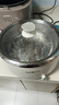 爱德4L~5L分体式家用电火锅304不锈钢内胆2-4-6人多功能电热锅电煮锅316不锈钢 304钢款白色4L 实拍图