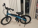 九号（Ninebot）儿童自行车4-6岁单车铝合金脚踏车蓝色16寸适合身高105-125cm 实拍图
