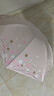 天堂 防紫外线阳伞三折 遮阳伞三折印花晴雨伞黑胶防晒太阳伞 浅粉 实拍图