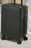 爱华仕行李箱男拉杆箱女大容量旅行箱轻便万向飞机轮24英寸密码箱骑士黑 实拍图