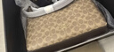 蔻驰（COACH）奥莱女士女包经典标志LAUREL 31号流浪包单肩包斜挎包腋下包 IM/棕黄色/棕色 实拍图