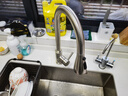 京东京造 厨房水龙头 三功能抽拉龙头 360°旋转冷热双控 304不锈钢 水槽 实拍图