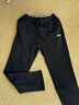 安踏加绒男裤运动裤子男士冬季款加厚保暖直筒黑色通勤健身训练长裤 【店长推荐-针织加绒款】基础黑-3 L 实拍图