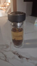 宅轻松 泡茶杯男女士高档茶水分离水杯双层玻璃杯家用办公耐高温杯450ML 实拍图