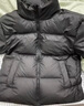 网易严选25新品90鸭绒超蓬羽绒服休闲面包服石墨烯保暖轻量抗菌防泼水 25秋冬连帽-静谧黑 L 实拍图