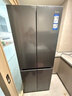 海尔（Haier）小红花套系418升594mm专业超薄零嵌十字T型家用电冰箱一级能效BCD-418WGHTDB9S9U1家电国家补贴20% 实拍图