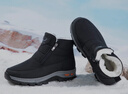 泰和源老北京布鞋冬季男士羊毛高帮保暖棉鞋防水软底防滑中老年爸爸鞋 实拍图