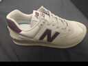 NEW BALANCE NB574官方休闲鞋女鞋复古舒适秋冬透气网鞋轻便百搭潮流运动鞋 米白色 WL574RCF 38 (脚长24.5cm)尺码详询客服 实拍图
