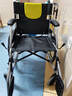 鱼跃(yuwell)手动轮椅车H053C铝合金折背折叠轻便老年残疾人代步 实拍图