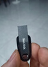 闪迪（SanDisk）128GB USB3.2 U盘 CZ550黑色 读速100MB/s 安全加密 数据恢复 学习办公电脑车载 高速大容量优盘 实拍图