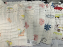 纯棉纱布方巾柔软吸水儿童毛巾印花口水巾高密婴幼儿A类幼儿园 5条六层纱布图案随机搭配25*25 实拍图