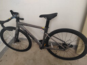 喜德盛（xds）公路车25-AD300油碟UCI车架2x10速中空一体牙盘桶轴车黑银510MM 实拍图