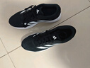 adidas DURAMO RC训练备赛轻盈体测跑鞋男女阿迪达斯官方 黑色/白色   42.5 实拍图
