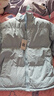 真维斯（Jeanswest）棉服女士加厚棉袄2025年秋冬季新款小个子保暖面包服情侣棉衣外套 浅蓝色 3XL 实拍图