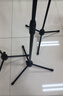 金正（NINTAUS） 麦克风话筒支架专业舞台落地压杆伸缩三脚架开会演讲麦架落地式舞台KTV无线电容麦立式支架 HY-23 实拍图