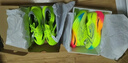 特步【260X】赛训兼备跑步鞋男马拉松鞋透气轻盈缓震集训轻盈运动鞋女 新白色/幽灵绿/荧光柔橙-破晓男 43 实拍图