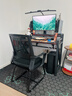 麦瑞迪椅子电脑椅人体工学椅办公椅宿舍学生学习椅久坐舒服凳子靠背座椅 【乳胶】黑色黑架 实拍图