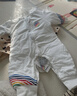 bebebus婴儿睡袋春秋冬儿童恒温分腿连体睡衣宝宝四季通用防踢被夹棉M码 实拍图
