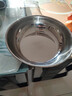 【不锈钢】和面盆厨房烘焙家用火锅盆洗菜打蛋汤锅盆醒面盆料理盆 30cm【热卖款】不锈钢 和面盆 实拍图