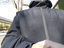 京东京造春秋穿山甲300冲锋衣男女单冲户外防水夹克硬壳外套 曜石黑4XL 实拍图
