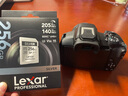 雷克沙（Lexar）256GB SD存储卡 U3 V30 佳能索尼富士尼康相机高速SD卡 读205MB/s 写140MB/s 4K超清录制 SD银卡 实拍图