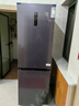 美菱（MeiLing）无忧嵌402双门两门超薄零嵌小户型大容量拼接窄门一级节能低噪变频风冷无霜底部散热冰箱国家补贴 BCD-402WPCZX 神秘灰 实拍图