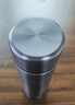 得力（deli）旋盖杯 保温杯316L不锈钢水杯 便携大容量咖啡杯 500ml银色LL626 实拍图
