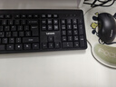 联想（Lenovo）KN210键盘鼠标套装 2.4G无线键鼠套装 全尺寸商务办公  笔记本电脑键盘台式机一体机 黑色 实拍图