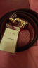 金利来（Goldlion） 金利来皮带男士真皮情人节头层牛皮腰带青年休闲裤带本命年礼物 金色镜面 本命年 外黑内红 130cm 实拍图