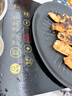 京严烤盘烤肉盘麦饭石户外家用烧烤盘卡式炉电磁炉烤肉锅韩式煎烤盘 【通用炉灶】太阳纹烤盘 34cm 【加厚不粘 轻油少烟】 实拍图