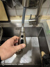 京东京造 厨房水龙头 三功能抽拉龙头 360°旋转冷热双控 304不锈钢 水槽 实拍图