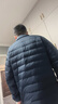 波司登（BOSIDENG）25年新款短款轻薄羽绒服男款90绒户外野营登山修身立领羽绒内胆 【店长推荐】中山青5870-25 2XL 190/108A 体重约170-180斤 实拍图