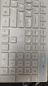 惠普（HP）无线键盘 办公键盘104键耐磨防泼溅水 人体工学水滴键帽手感舒适高效办公游戏键盘C10白色 实拍图