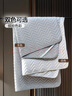 富安娜家纺床垫保护垫 可水洗A类大豆床褥可折叠榻榻米防脏褥1.2米床白 实拍图