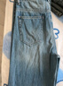 森马（Semir）森柔|牛仔裤女春季做旧浅色长裤女生显瘦时尚直筒裤103125124013A 实拍图