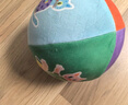 弥鹿（MiDeer）儿童玩具室内无声宝宝弹力玩具球18cm幼儿园毛绒静音拍拍球 实拍图