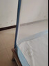 美朵嘉A类抑菌婴儿防摔蚊帐床围栏全底三开门1.8家用浅蓝【含拉链床单】 实拍图