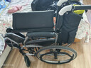 鱼跃(yuwell)手动轮椅车H053C铝合金折背折叠轻便老年残疾人代步 实拍图