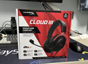 极度未知（HYPERX）Cloud Ⅲ 飓风3有线黑红 DTS音效 53mm驱动单元电竞头戴式游戏耳机 适配三角洲行动 实拍图