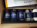 POLO男士四季时尚中筒男袜6双装 棉质柔软跑步彩色秋冬保暖袜子 6双 五色【型号3148】 39-45码鞋合适 实拍图