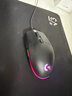 罗技（G）G102第二代游戏鼠标 RGB流光灯效鼠标 轻量化  游戏级8000DPI传感器 黑色 200-8000DPI 实拍图